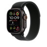 Ремешок Apple для Watch Ultra 49mm Black Trail Loop Natural Titanium Finish (S/M)