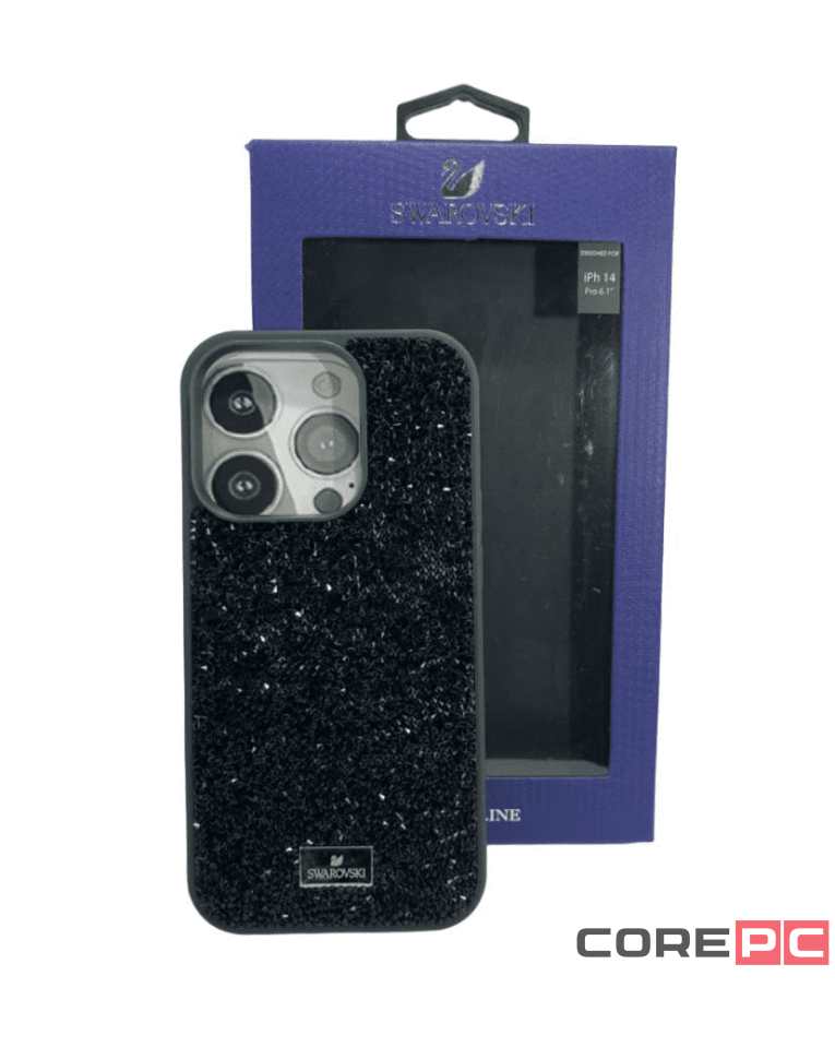 Накладка для i-Phone 14 Pro 6.1 Swarovski зелёный