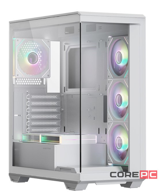 Компьютерный корпус XASTRA Q600 6ARGB-C10-UC White (Q600-6FM12A-C10-UC-WH)