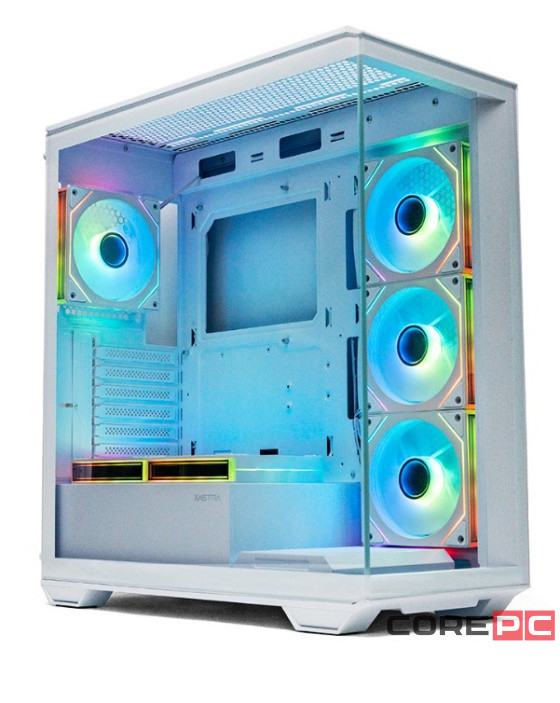 Компьютерный корпус XASTRA Q600 6ARGB-C10-UC White (Q600-6FM12A-C10-UC-WH)