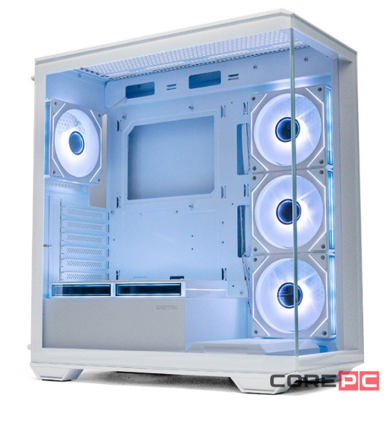 Компьютерный корпус XASTRA Q600 6ARGB-C10-UC White (Q600-6FM12A-C10-UC-WH)