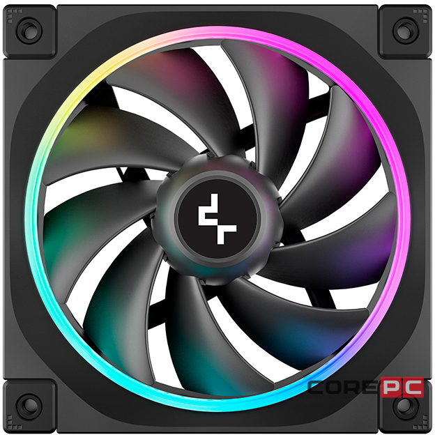 Комплект вентиляторов для корпуса Deepcool ARGB Black (FL12-3 IN 1)