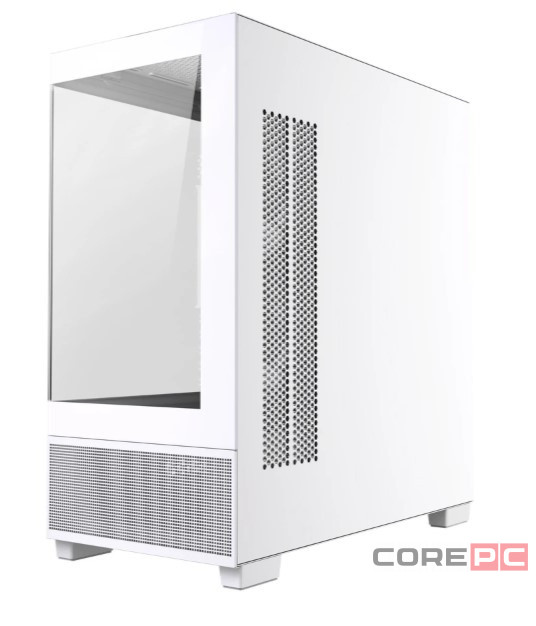 Компьютерный корпус Powercase Vision Micro S3W TG ARGB White (CVMMSW-A3)