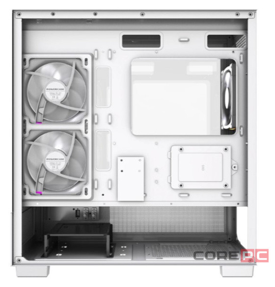 Компьютерный корпус Powercase Vision Micro S3W TG ARGB White (CVMMSW-A3)