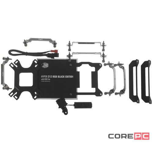 Кулер для процессора Cooler Master HYPER 212 RGB Black edition RR-212S-20PC-R2 PWM