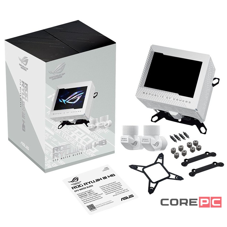 Система жидкостного охлаждения для процессора ASUS ROG RYUJIN III WB White (90RC00V2-M0UAY0)