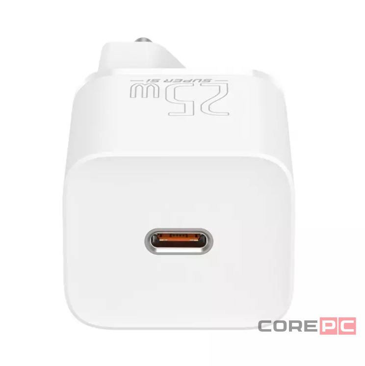 Сетевое зар. устр. Baseus Super Si 1C 3A 25W (CCSP020102) белое