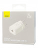Сетевое зар. устр. Baseus Super Si 1C 3A 25W (CCSP020102) белое