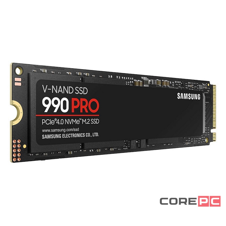Твердотельный накопитель Samsung 4000 Gb 990 PRO Black (MZ-V9P4T0B/AM)