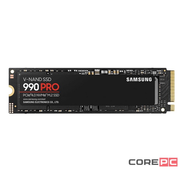 Твердотельный накопитель Samsung 4000 Gb 990 PRO Black (MZ-V9P4T0B/AM)