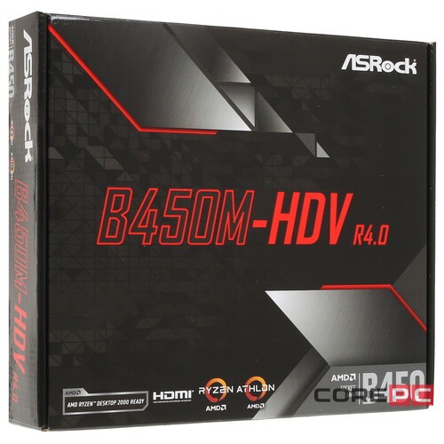 Материнская плата ASRock B450M-HDV R4.0
