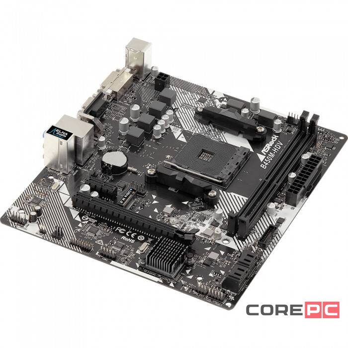 Материнская плата ASRock B450M-HDV R4.0