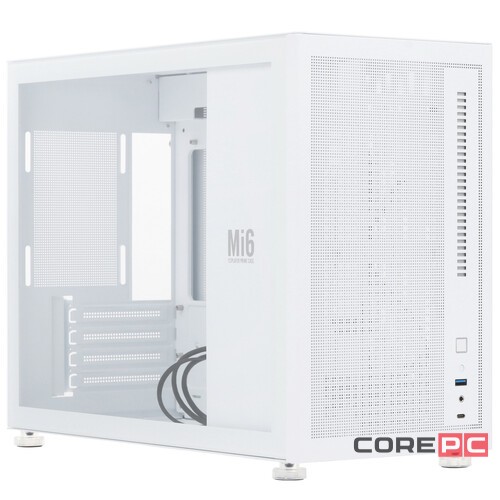 Компьютерный корпус 1STPLAYER MIKU Mi6 EV LCD display White (Mi6-EV-WH)