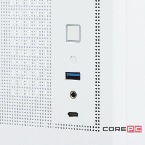 Компьютерный корпус 1STPLAYER MIKU Mi6 EV LCD display White (Mi6-EV-WH)