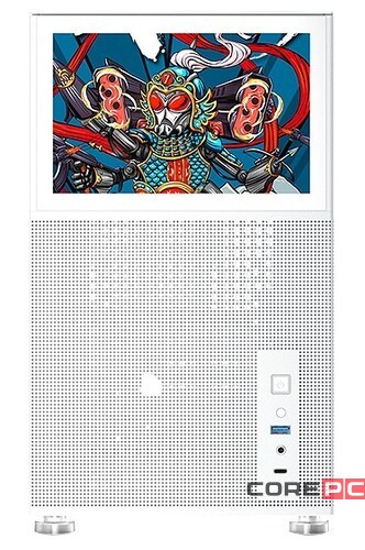 Компьютерный корпус 1STPLAYER MIKU Mi6 EV LCD display White (Mi6-EV-WH)