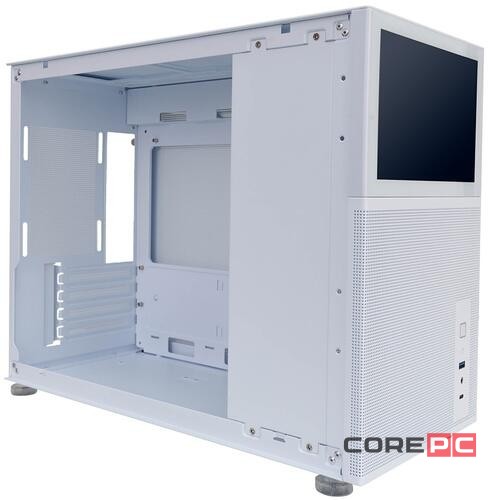 Компьютерный корпус 1STPLAYER MIKU Mi6 EV LCD display White (Mi6-EV-WH)