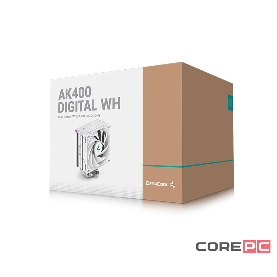 Кулер для процессора Deepcool AK400 DIGITAL White (R-AK400-WHADMN-G)