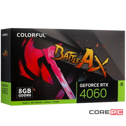 Видеокарта Colorful (RTX 4060 NB EX 8GB-V) GeForce RTX 4060 8GB NB EX 8GB-V