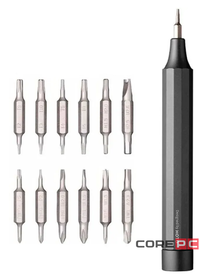 Отвертка электрическая Xiaomi Hoto Precision Screwdriver Kit 24 in 1 (QWLSD004) черная