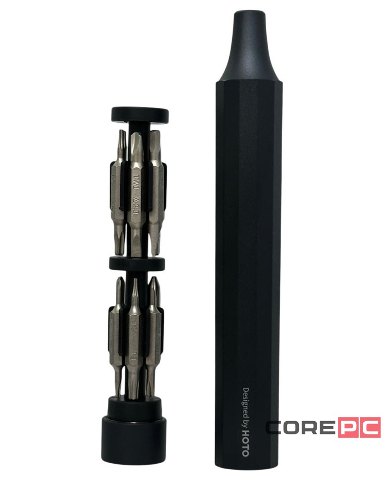 Отвертка электрическая Xiaomi Hoto Precision Screwdriver Kit 24 in 1 (QWLSD004) черная