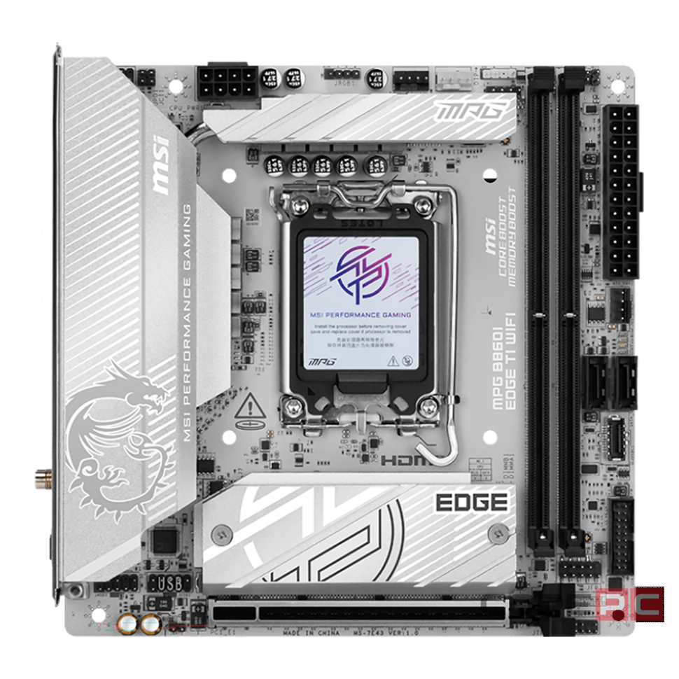 Материнская плата MSI MPG B860I EDGE TI WIFI