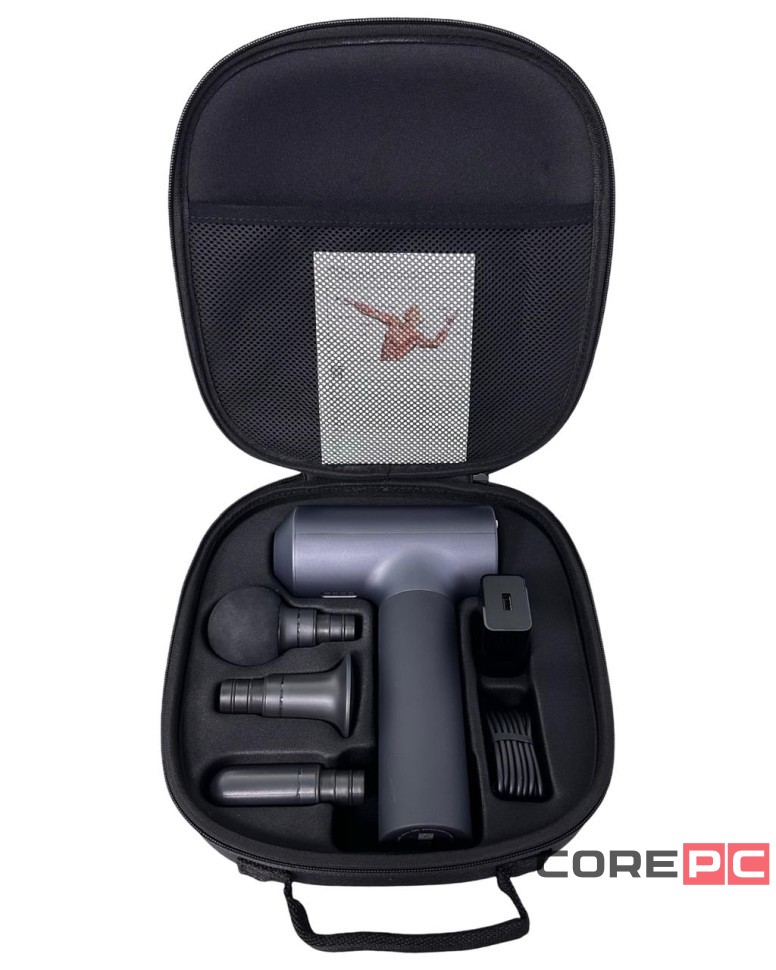 Массажный пистолет Xiaomi Mijia Fascia Gun (MJJMQ01-ZJ) черный