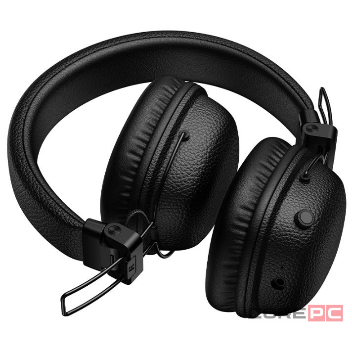 Стереонаушники Bluetooth полноразмерные Hoco W64 черные
