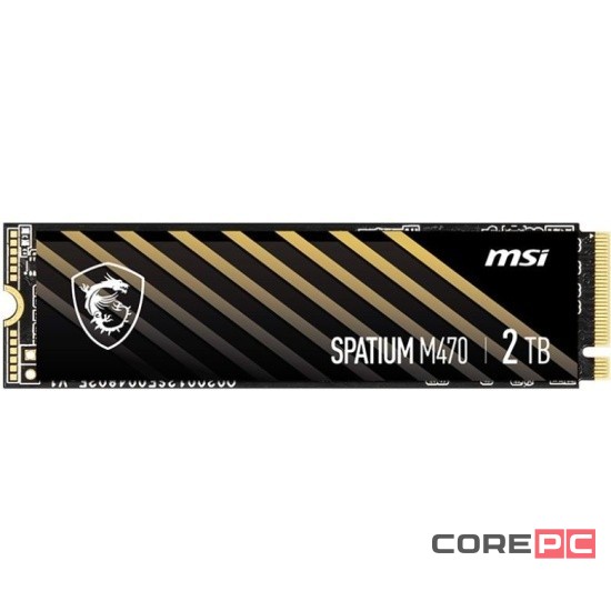Твердотельный накопитель MSI 2000 Gb SPATIUM M470 PRO S78-440Q990-P83