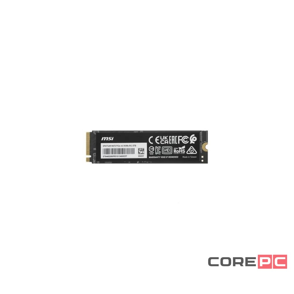 Твердотельный накопитель MSI 2000 Gb SPATIUM M470 PRO S78-440Q990-P83