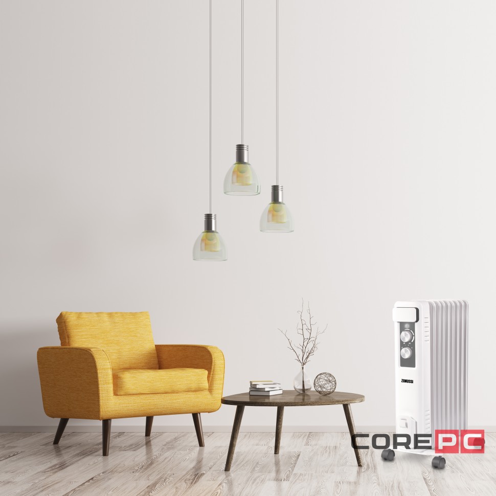 Радиатор масляный Zanussi Casa ZOH/CS-09W 2000W (9 секций)