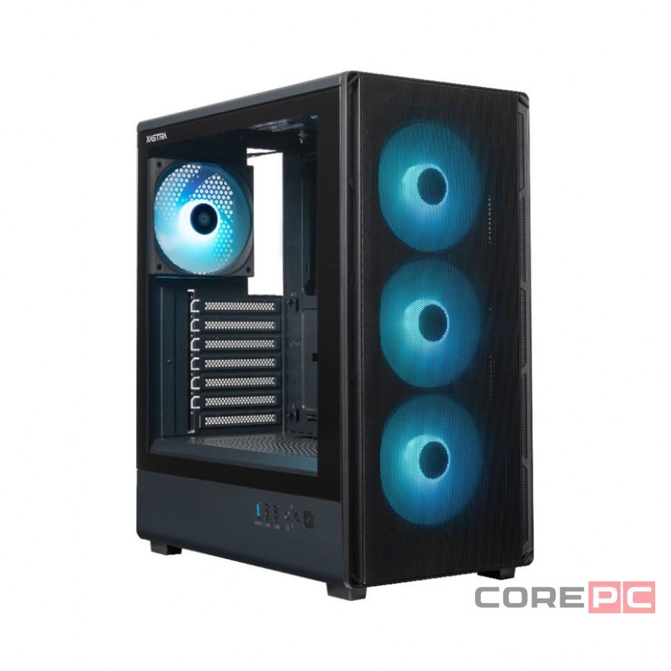Компьютерный корпус XASTRA A315 4ARGB TG Black (A315-1FA36A-1FA12A)