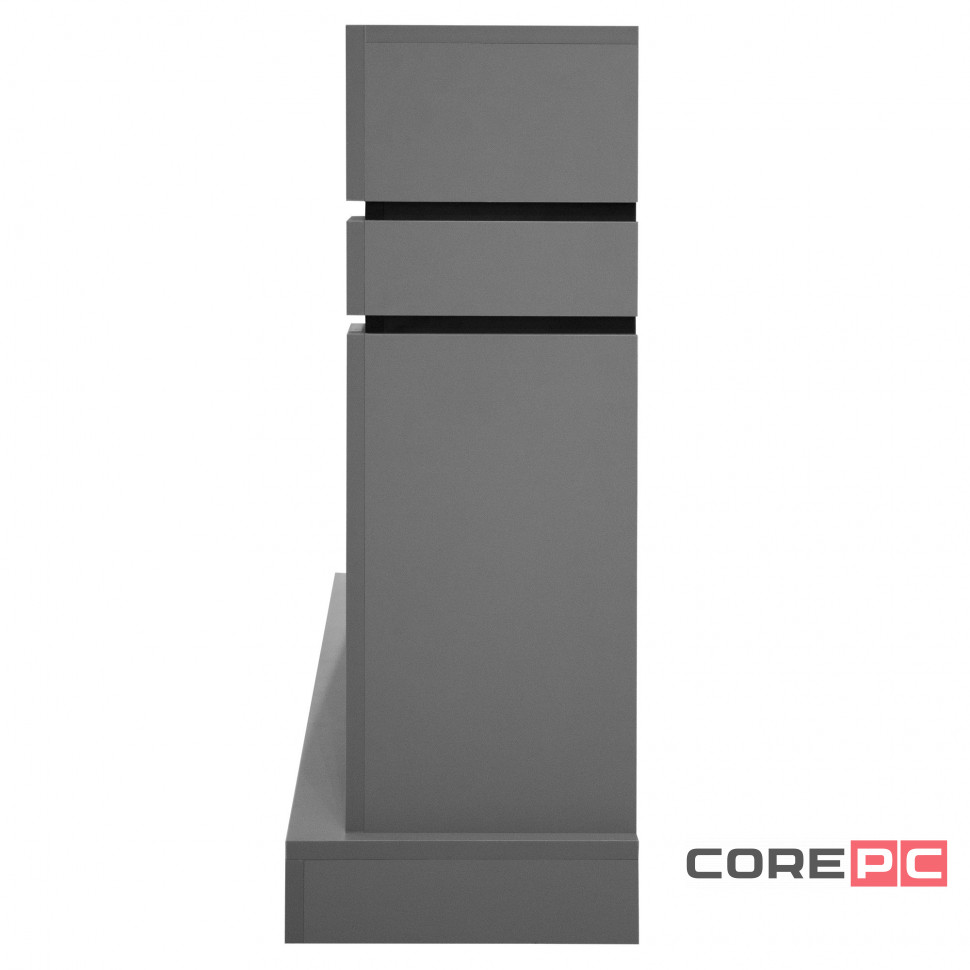 Каминокомплект: Очаг Royal Thermo Aurora RTFP/P-AR40LS, портал Lindos 42/40/36, светло-серый, р/в