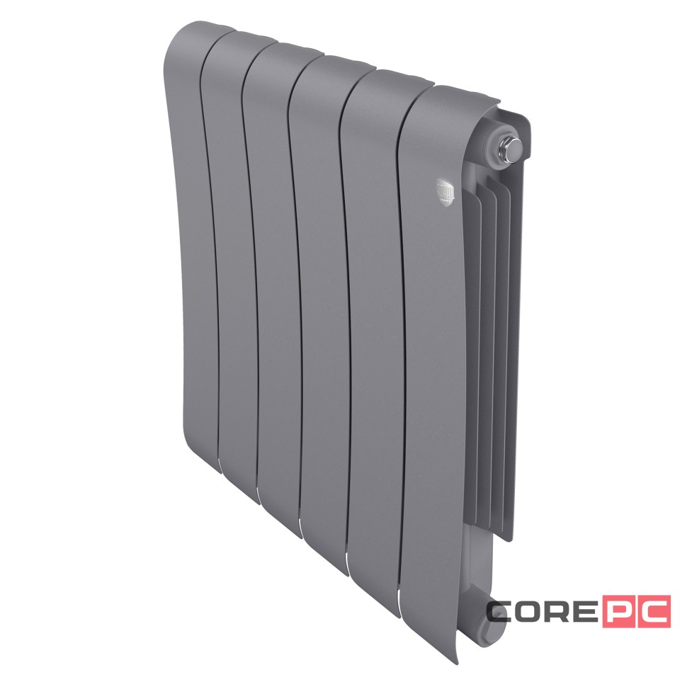 Радиатор биметаллический Royal Thermo Infinity 500 Silver Satin - 6 секц.