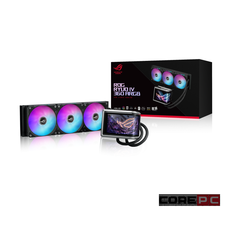 Система жидкостного охлаждения для процессора ASUS ROG RYUO IV 360 ARGB Black (90RC01N1-B0EAY0)