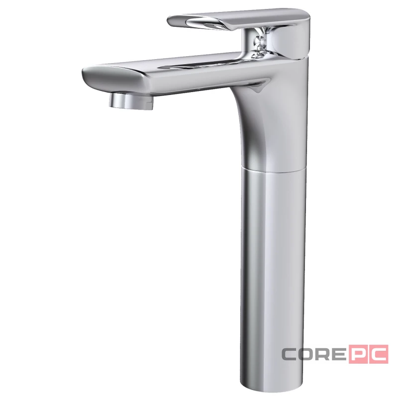 Смеситель для раковины MIXLINE МЛ29-04/ML29-042, рычажное управление, цвет хром