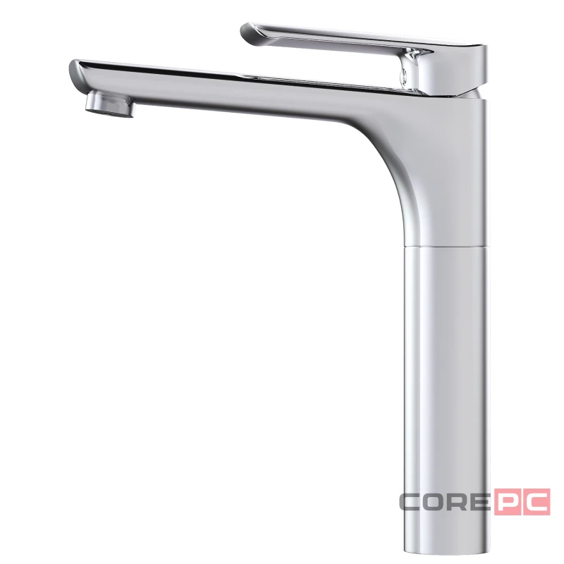 Смеситель для раковины MIXLINE МЛ29-04/ML29-042, рычажное управление, цвет хром