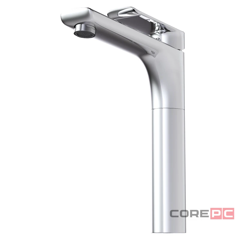 Смеситель для раковины MIXLINE МЛ29-04/ML29-042, рычажное управление, цвет хром