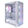 Компьютерный корпус 1STPLAYER FIREBASE XP LED White (XP-WH-4F1-W)