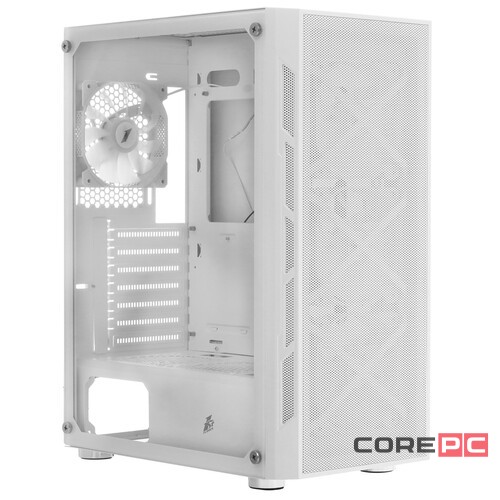 Компьютерный корпус 1STPLAYER FIREBASE XP LED White (XP-WH-4F1-W)