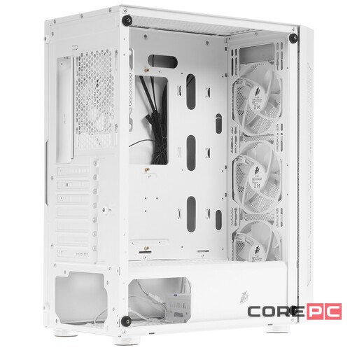Компьютерный корпус 1STPLAYER FIREBASE XP LED White (XP-WH-4F1-W)