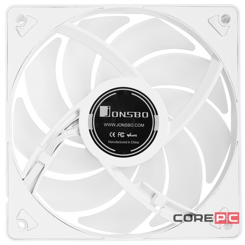 Вентилятор для корпуса JONSBO SL-120W ARGB LED White