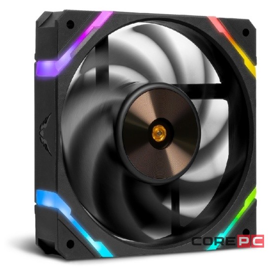 Вентилятор для корпуса Valkyrie X12 ARGB Black (HW X12E)