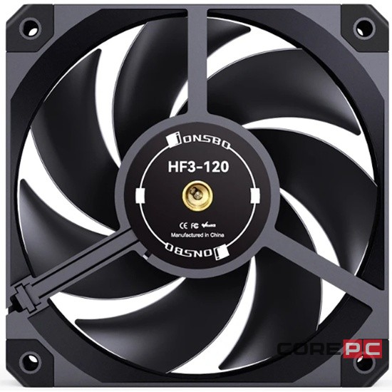 Вентилятор для корпуса JONSBO HF3-120B Black