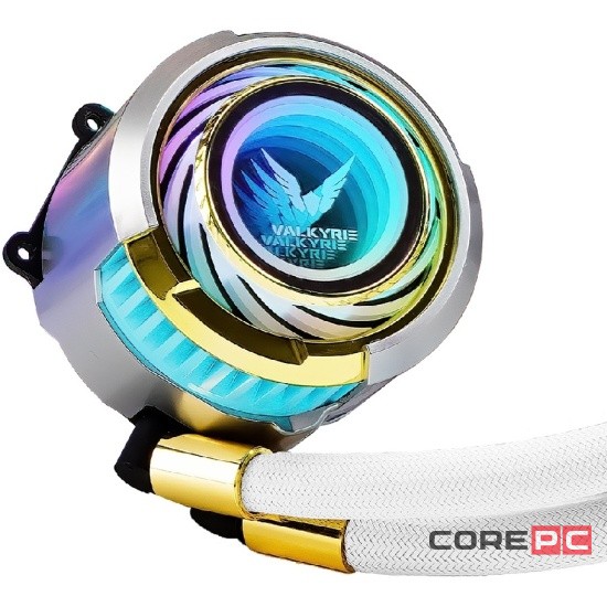 Система жидкостного охлаждения для процессора Valkyrie Jarn 360 ARGB White (HW C360W)