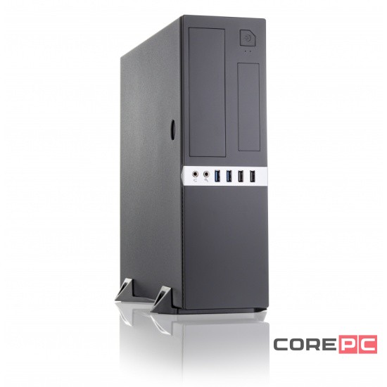Компьютерный корпус Foxline FL-203-GT-300 Black TFX 300W