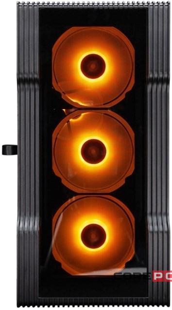 Компьютерный корпус 1STPLAYER TRILOBITE T4-G GLASS ARGB Black (T4-G-BK-4FS7)