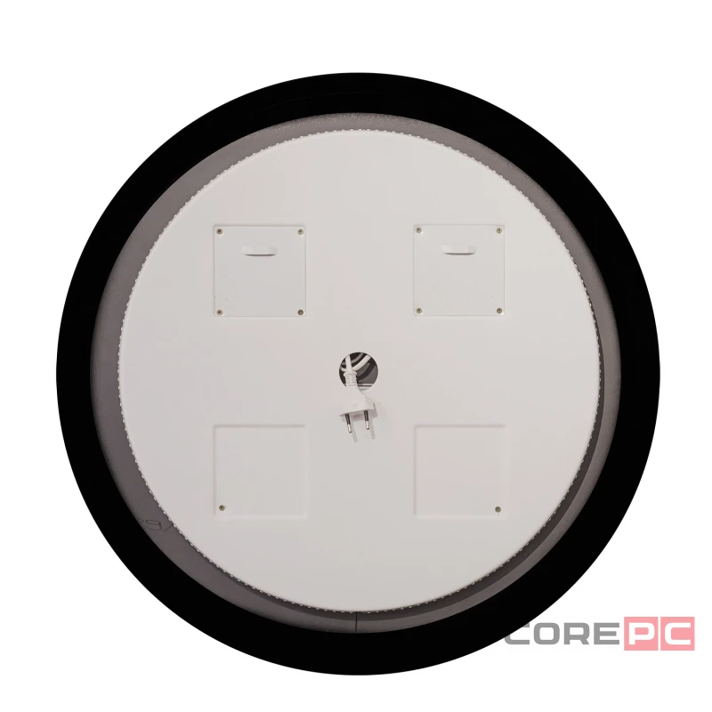 Зеркало MIXLINE Монако D600 бесконтактный сенсор, светодиодная подсветка, черная окантовка