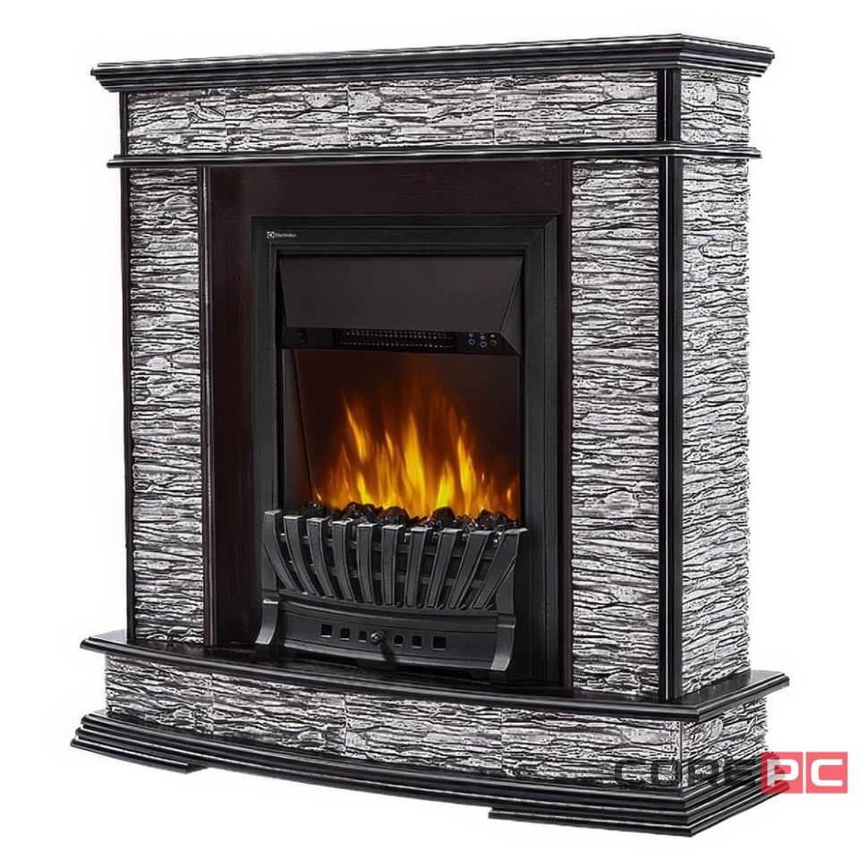 Портал Firelight Scala Classic сланец скалистый серый, шпон венге