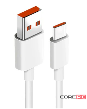 Кабель Xiaomi USB/Type-C 6A 100 см (BHR4915CN) White