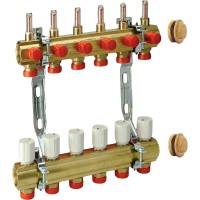 Комплект коллекторного узла Giacomini 1quot; x 3/4quot;E /6, R553KY066